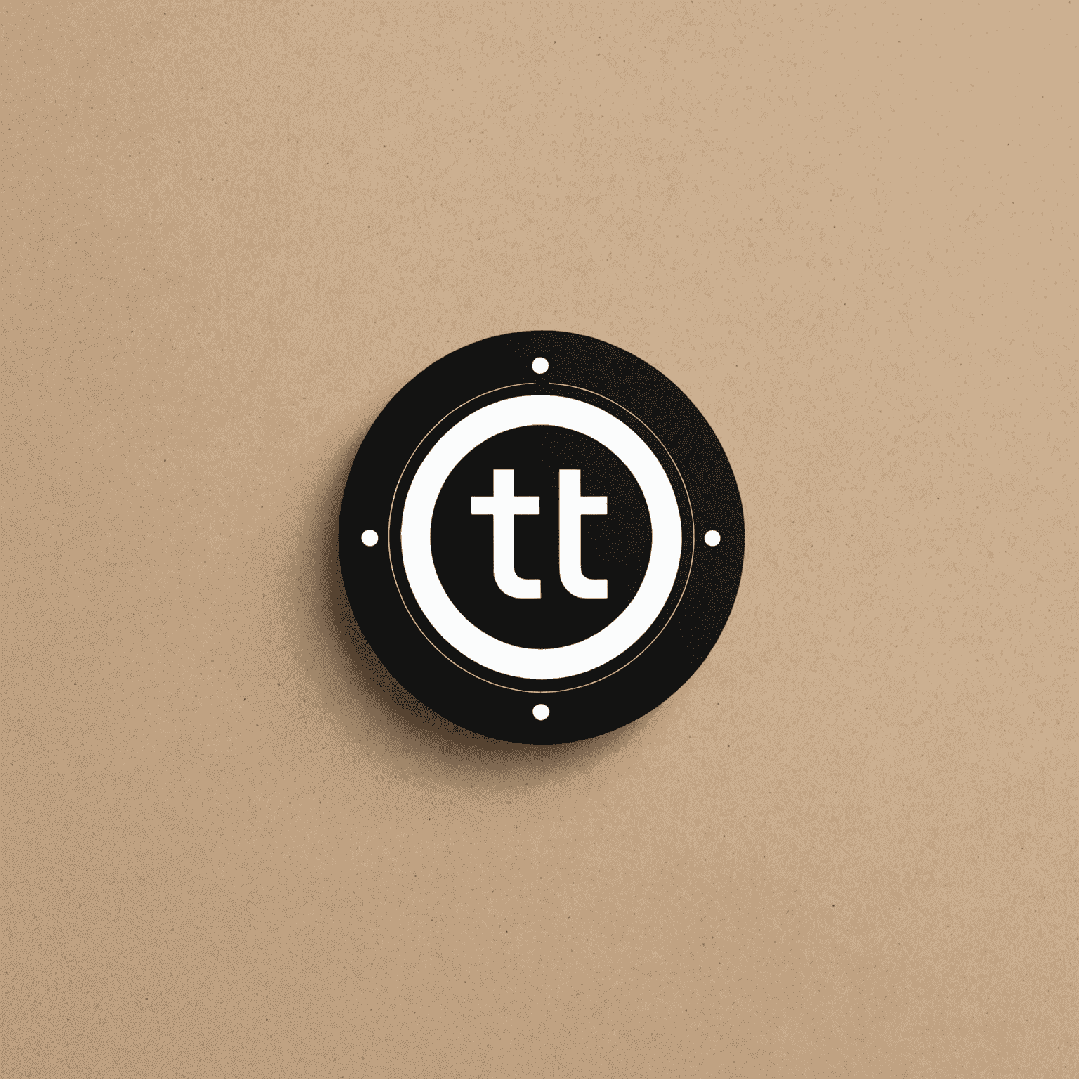 thightne Logo - Ein modernes, minimalistisches Logo für erschwingliche CRM-Systeme
