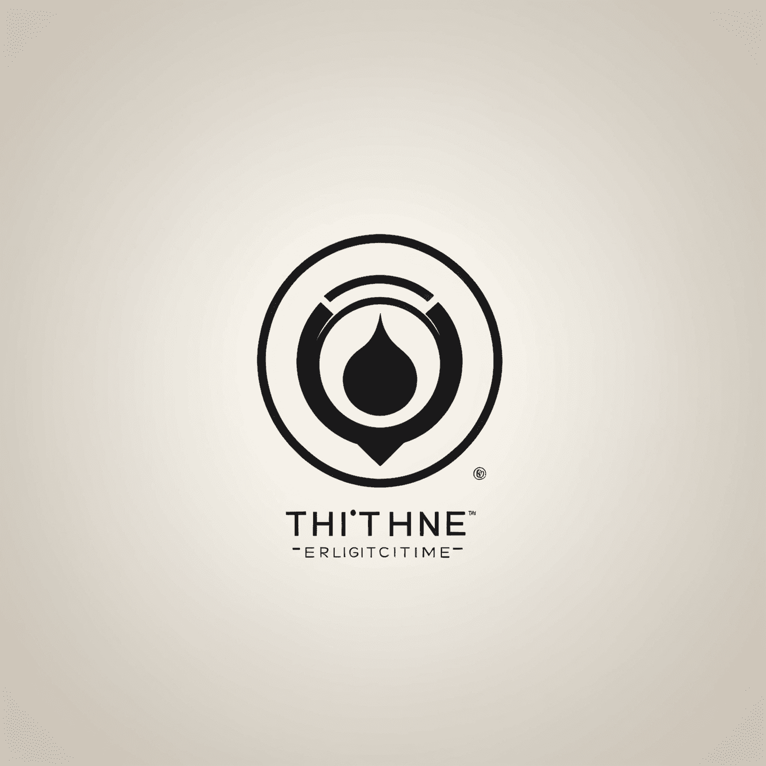 thightne Logo - Ein modernes, minimalistisches Logo für erschwingliche CRM-Systeme
