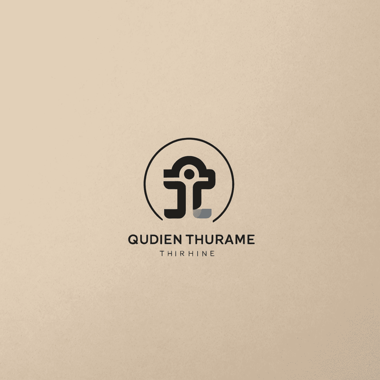thightne Logo - Ein modernes, minimalistisches Logo für erschwingliche CRM-Systeme