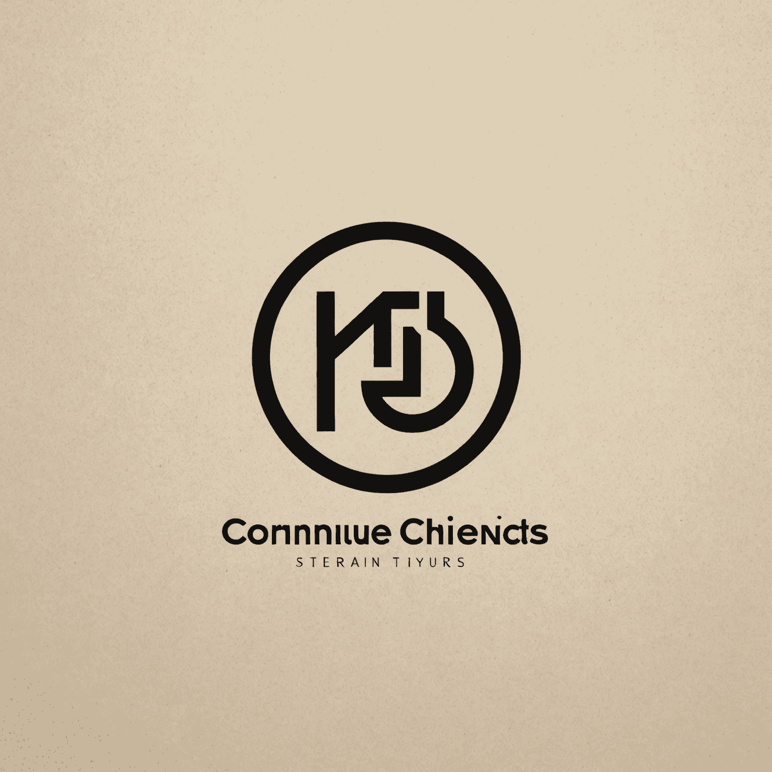 thightne Logo - Ein modernes, minimalistisches Logo für erschwingliche CRM-Systeme