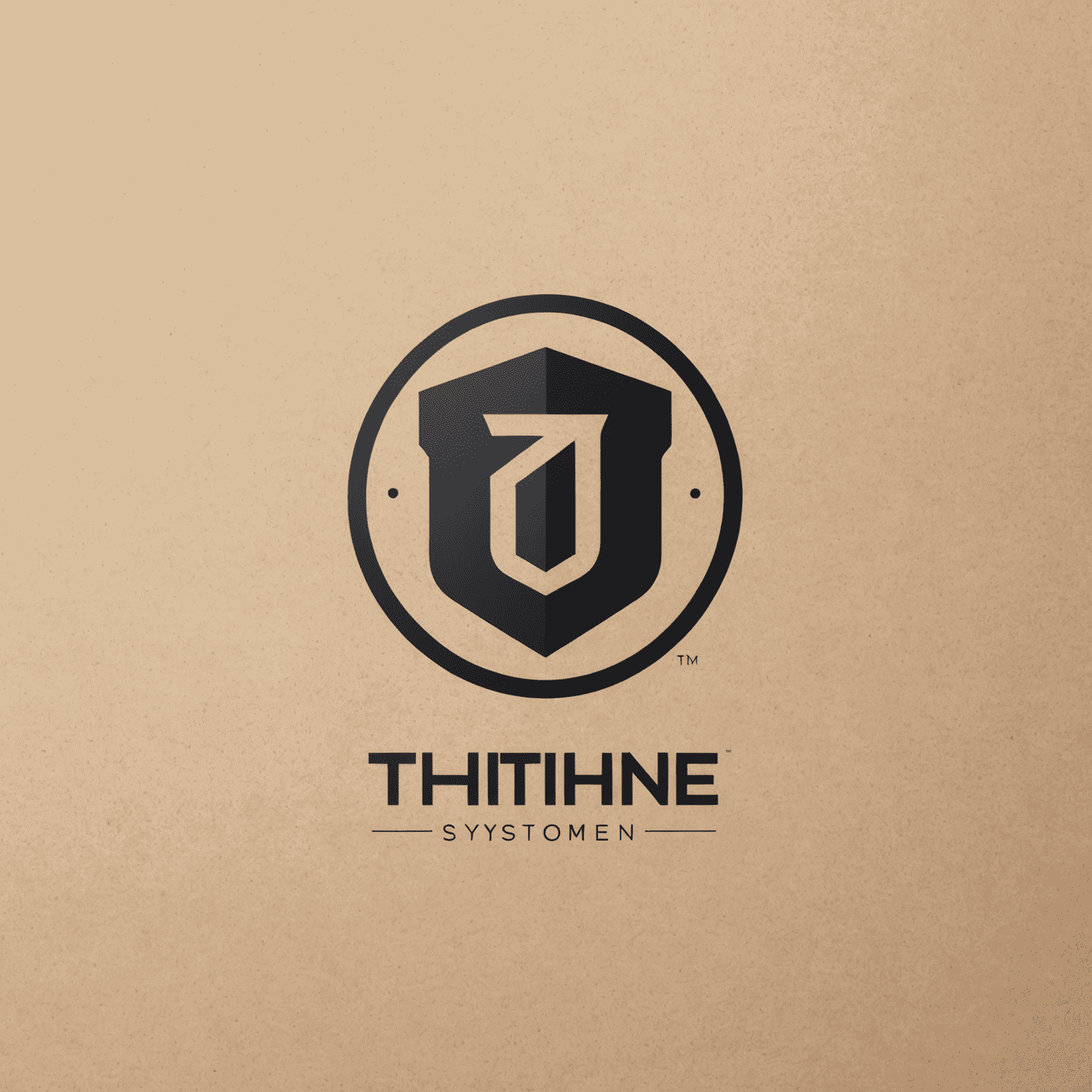 thightne Logo - Ein modernes, minimalistisches Logo für erschwingliche CRM-Systeme